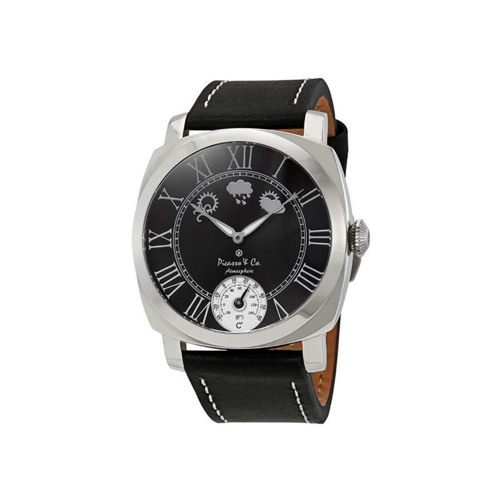 PICASSO AND CO Atmosphere Black Dial Men’s Watch PWATMBKS